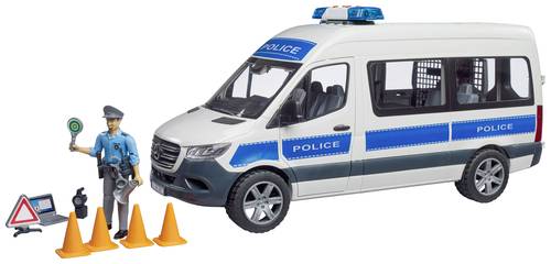 Bruder Mercedes Benz Sprinter Polizei Einsatzfahrzeug Fertigmodell Einsatzfahrzeug Modell