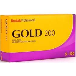 KODAK Gold 200 ASA 120 5er