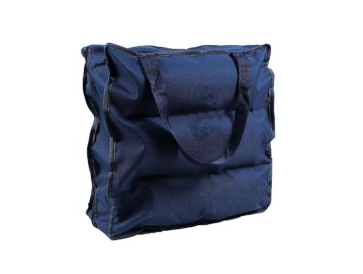 CASAME Opbergtas 6 paar schoenen - 37 x 34 x 16 cm - Blauw