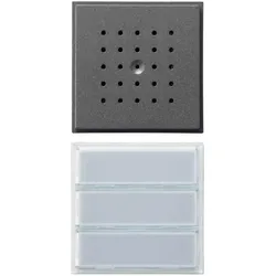 Gira, Klingel + Türsprechanlage, 126167 Audio-Intercom-System Anthrazit (Kabelgebunden)
