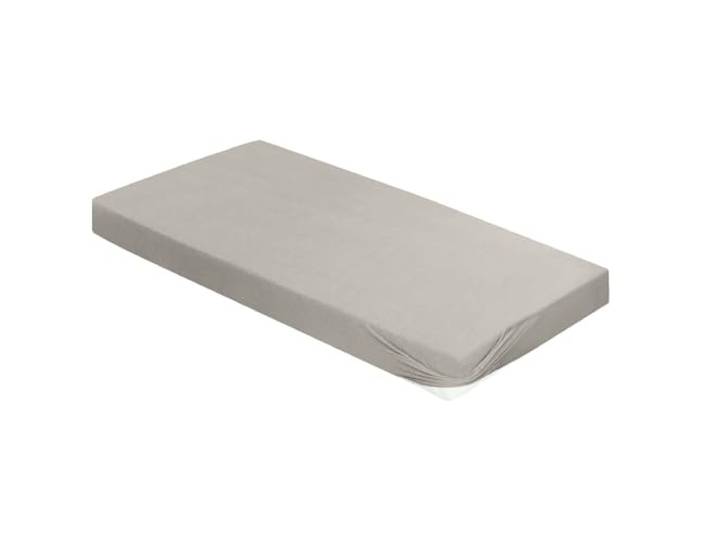 Irisette Kuschel-Jersey Spannbetttuch Vesuv 82-Taupe 150x200 cm