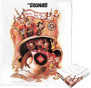 Northwest Warner Brothers WB100 Goonies Illustration Silk Touch Throw Blanket