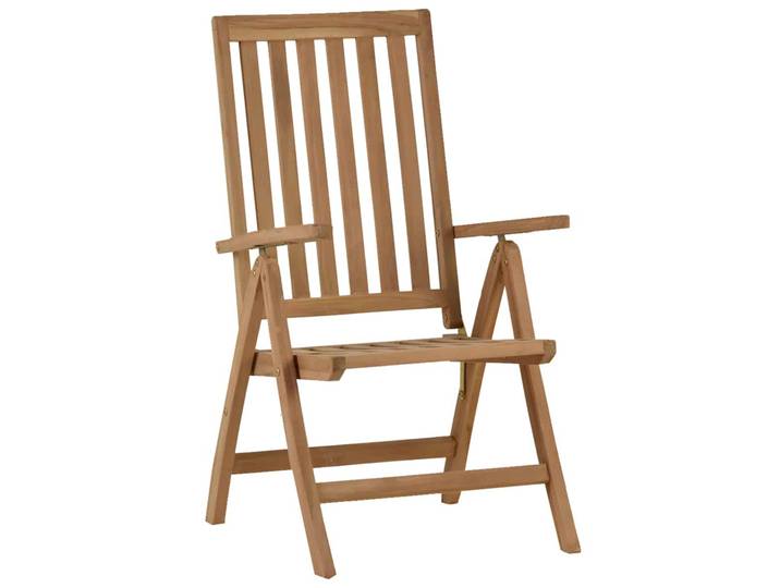 MiaMöbel Teak Klappstuhl Massivholz Teak Modern
