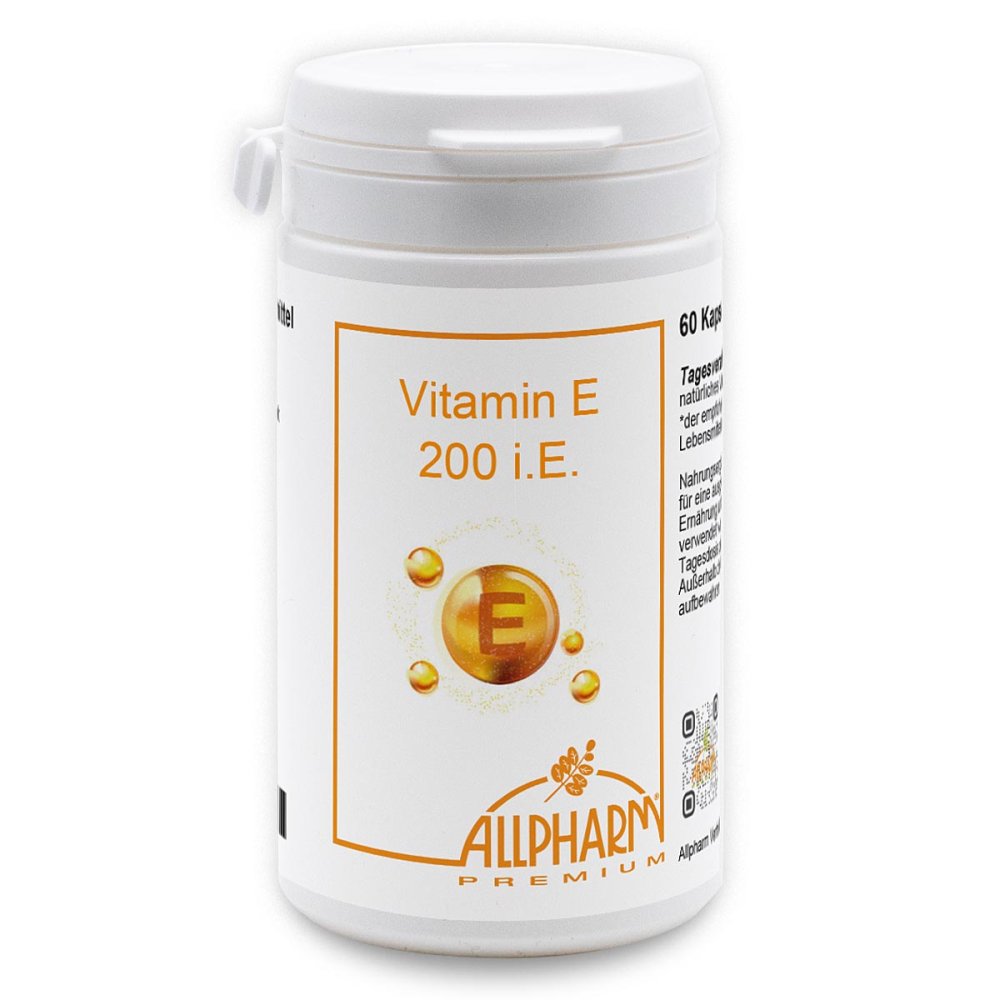 ALLPHARM Vertriebs GmbH Vitamin E Allpharm Premium 200 I.e. Kapseln 11663689