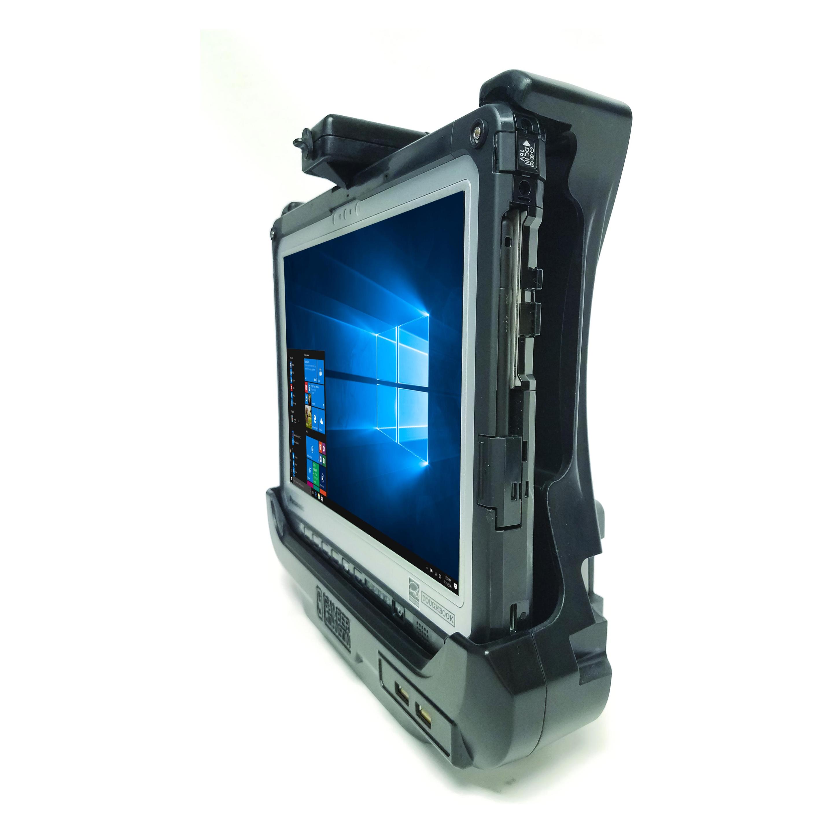 Panasonic G+J Car and Stapler Dock Tablet Dock Lite without Dual-Pass-Through-Antenna (PCPE-GJ33V04)