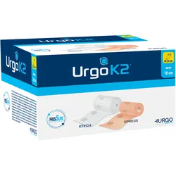 UrgoK2 zweilagiges Kompressionssystem, Knöchelumfang 18-25cm, Bindenbreite 12cm