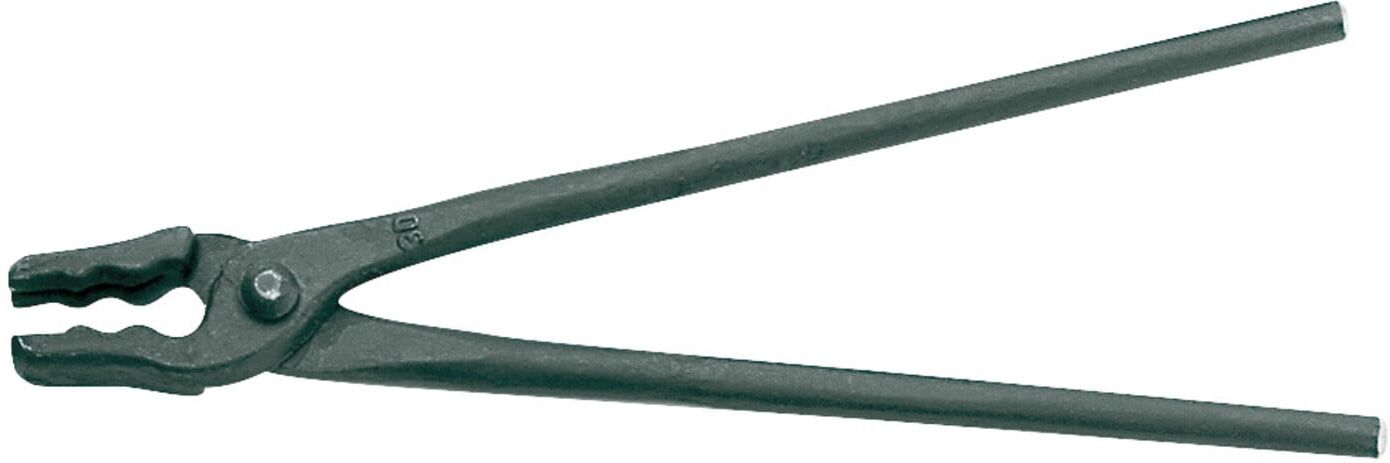 Gedore Schmiedezange mit Wolfsmaul, für Werkstücke bis 6 mm, aufgelegtes Gelenk, Stahl, 300 mm, 610 g, 233-300 (8845100)