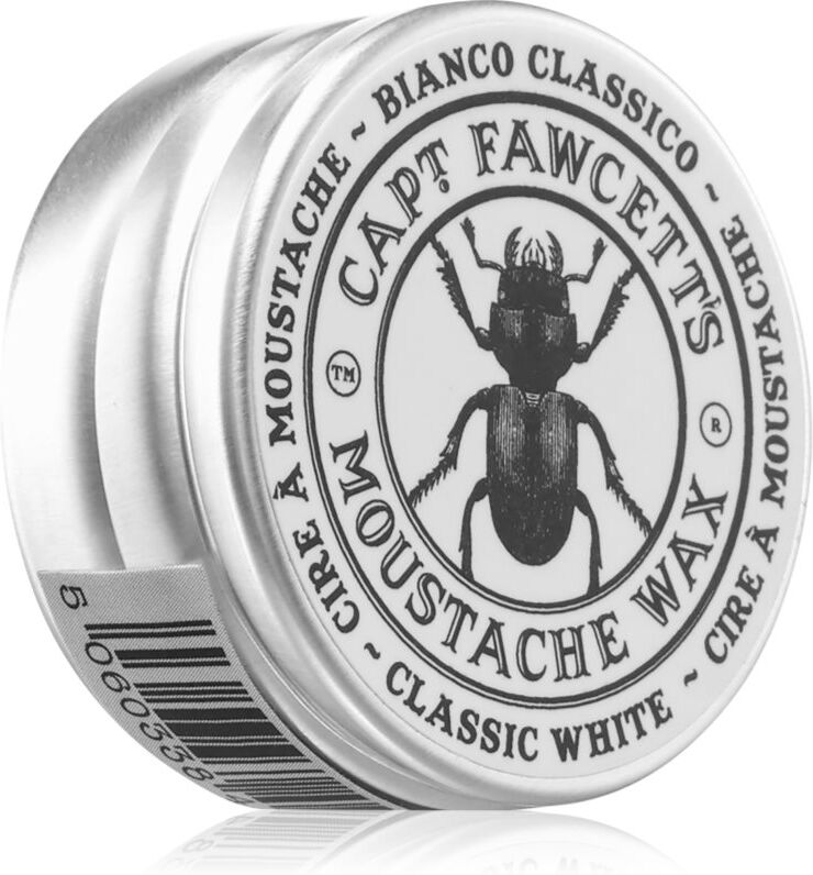 Captain Fawcett Moustache Wax Bianco Classico cire à moustache 15 ml