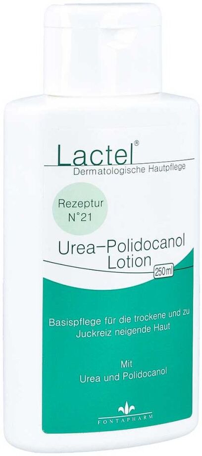 Lactel Nummer 2 1 5% Urea P Lotion mit Polidocanol