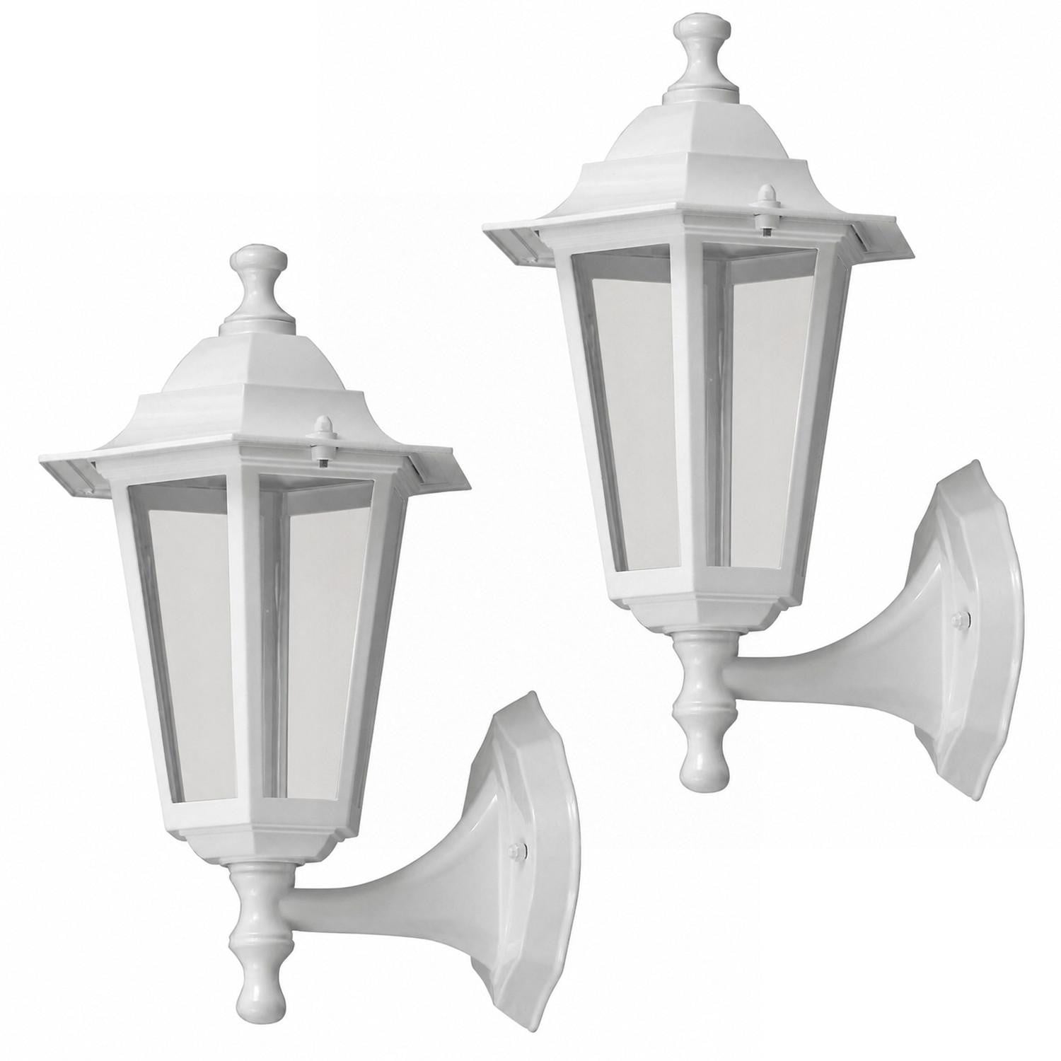 Rabalux Velence buitenwandlamp set van 2, wit, IP43, E27, max. 60W