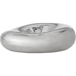 Shine Dekoschale 23 cm, silber