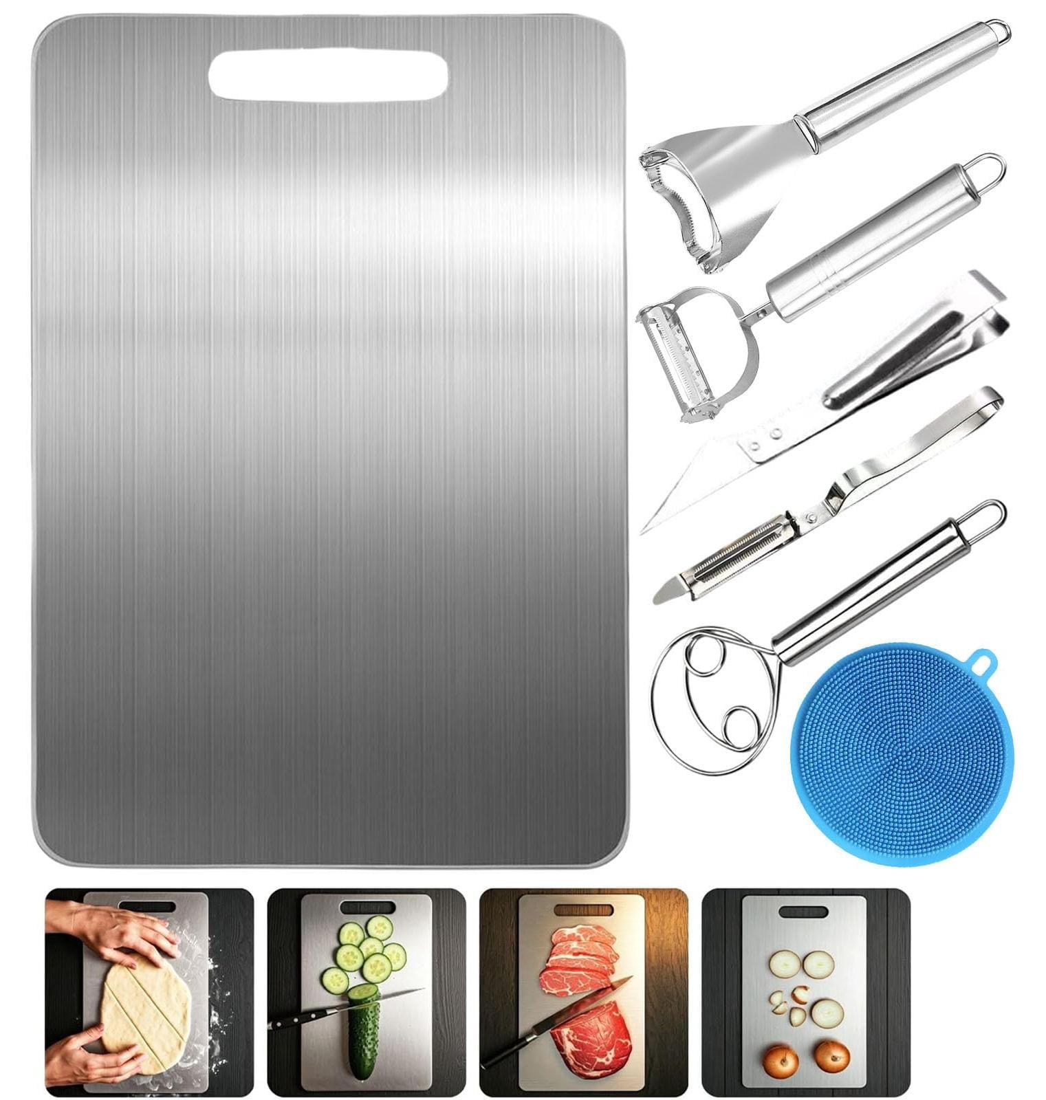 Dripio Titanen snijplank met accessoires, 34 x 23 cm