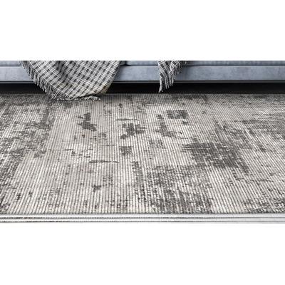 Teppich PADIRO "Sinai 325", grau (anthrazit), B:160cm H:11mm L:230cm, Viskose, Teppiche, Teppich, Viskose