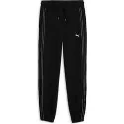 PUMA Herren Freizeit / Mode Sommer GJ Hosen lang Hosen lang He/Uni PUMA CLASS Material Sweatpants cl, Größe XL in Schwarz Schwarz