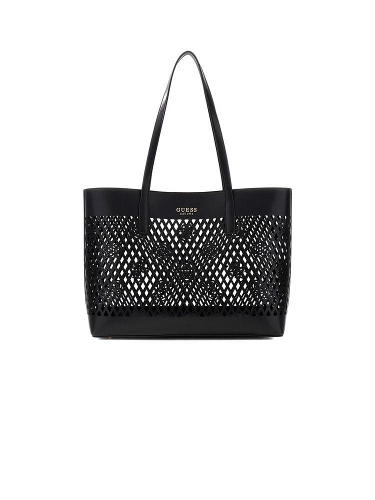 Guess Tragetasche Schwarz