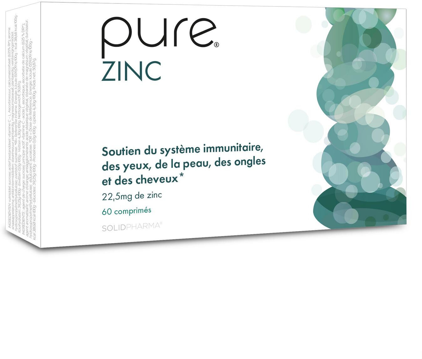 Pure Zinc 60 Comprimés