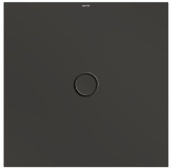 Bette BetteFloor Duschfläche 5931-401PLUS 90x90cm, Glasur, anthracite