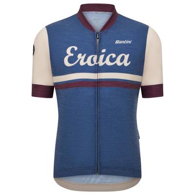 Santini - Eroica Iris - Radtrikot Gr M blau