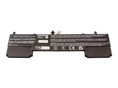 Ipc-computer Notebook-Akku Akku C42N1839 REPLACE 15.40V 4500 mAh