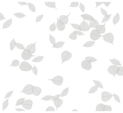 Aviva Stanoff Inner Peace Salt Grey Premium Peel and Stick Wallpaper
