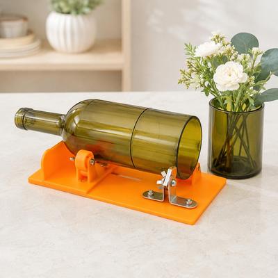 United Dual Purpose Glass Bottle Cutter DIY Wine Bottle Tool Precision Glass Cutting Tool yellow