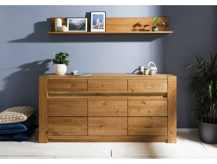Sideboard Wildeiche 173x40x85 braun geölt KENT #308