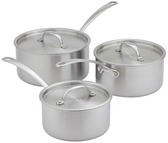 Stellar Eclipse 3 Piece Saucepan Set