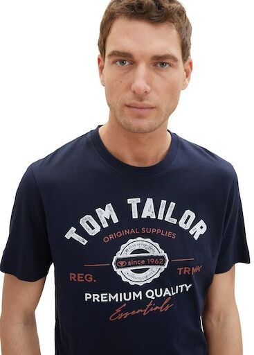TOM TAILOR "Regular" mit großem Logofrontprint