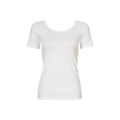 Unterhemd CALIDA "Unterhemd Natural Comfort Top 1er Pack", Damen, Gr. 44-46, N-Gr, weiß, Obermaterial: 92% Baumwolle CO. 8% Elasthan EL., Unterhemden Unterhemd