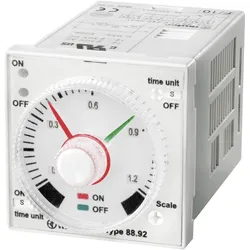 Finder 88.92.0.240.0000 Zeitrelais für Frontaufbau 1 St. Zeitbereich: 1.2 - 10, Relais