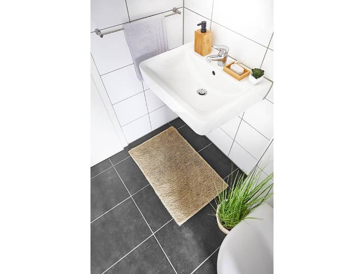 Tapis de bain Florida 50 x 80cm Marron/Taupe