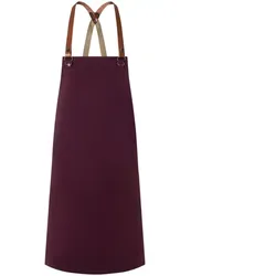 Latzschürze Green-Generation "LS 37" - aubergine