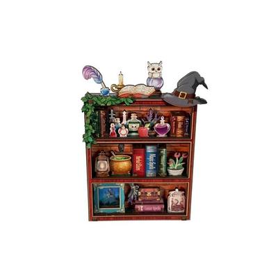 Mini Book Nook DIY Magisches Bücherregal