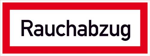 SafetyMarking 21.2604 Hinweisschild Rauchabzug (RWA) Folie selbstklebend (B x H) 148mm x 52mm 1St.