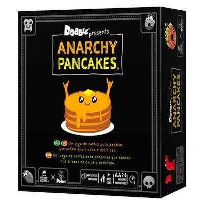 Asmodée Dobble Anarchy Pancakes (Portugiesisch, Spanisch, 2 - 8 Spieler) (DOBAP08BRES)