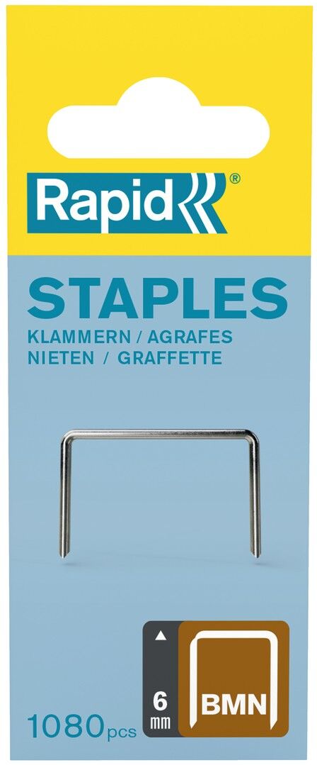 Isaberg Rapid AB Rapid BMN Feindrahtklammer, 6 mm