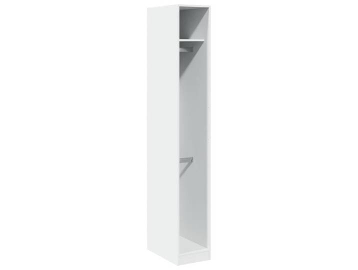 Garde-robe - ASHATA - BK3307774 - 2 portes - Bois d'ingénierie - 30x50x200 cm