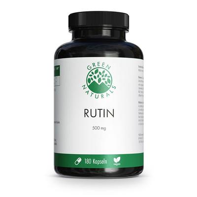 Green Naturals Rutin 500mg Sophora Japoni.veg.Kps. 180 St Kapseln