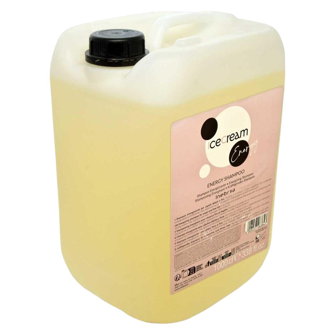 Ducray Inebrya, Ice Cream Energy, Hair Shampoo, Anti-Hair Loss, Refill, 10000 ml Unisex (69519435)
