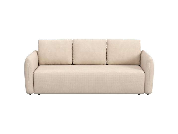 Mid.you Schlafsofa, Naturfarben, Kunststoff, 222x89x102 cm, Liegefunktion, Wohnzimmer, Sofas & Couches, Schlafsofas, Schlafsofas mit Bettkasten