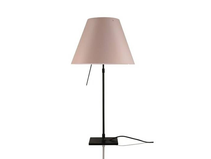 Costanza Tischleuchte m/Dimmer Schwarz/Soft Skin - Luceplan - Wohnzimmer - Aluminium