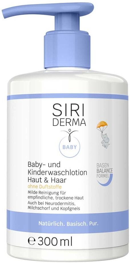 Siriderma Baby- und Kinderwaschlotion Haut & Haar 300ml