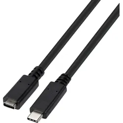 TTL 4312-1,0 - USB 10 Gb/s Kabel, C Stecker auf Buchse, 1,0 m