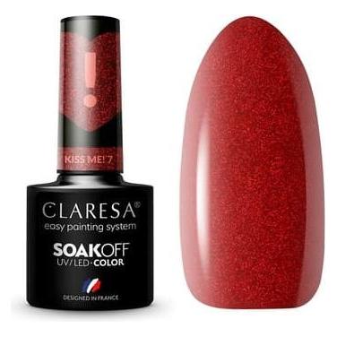 Claresa 7 Kiss Me! UV-Nagellack 5ml (Rot, UV-Gel Lack) (44150436)
