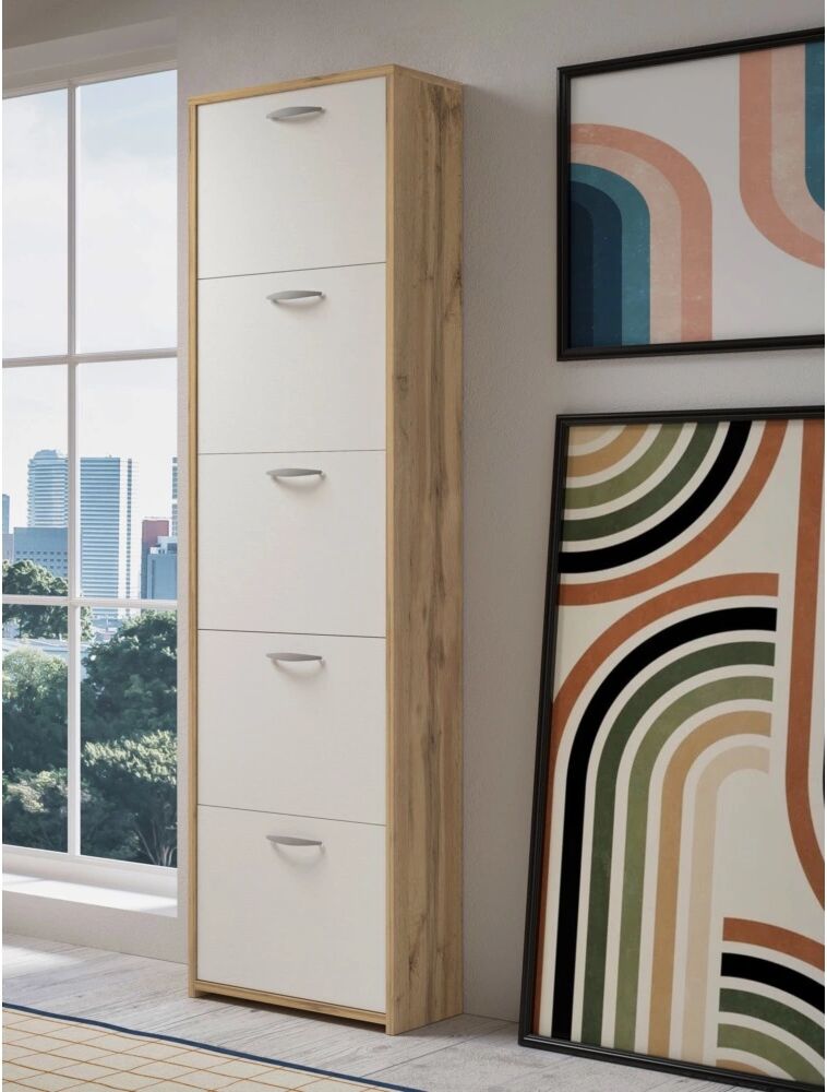 BellaHome SCARPIERA 5ANTE DOPPIA NODO BIANCO