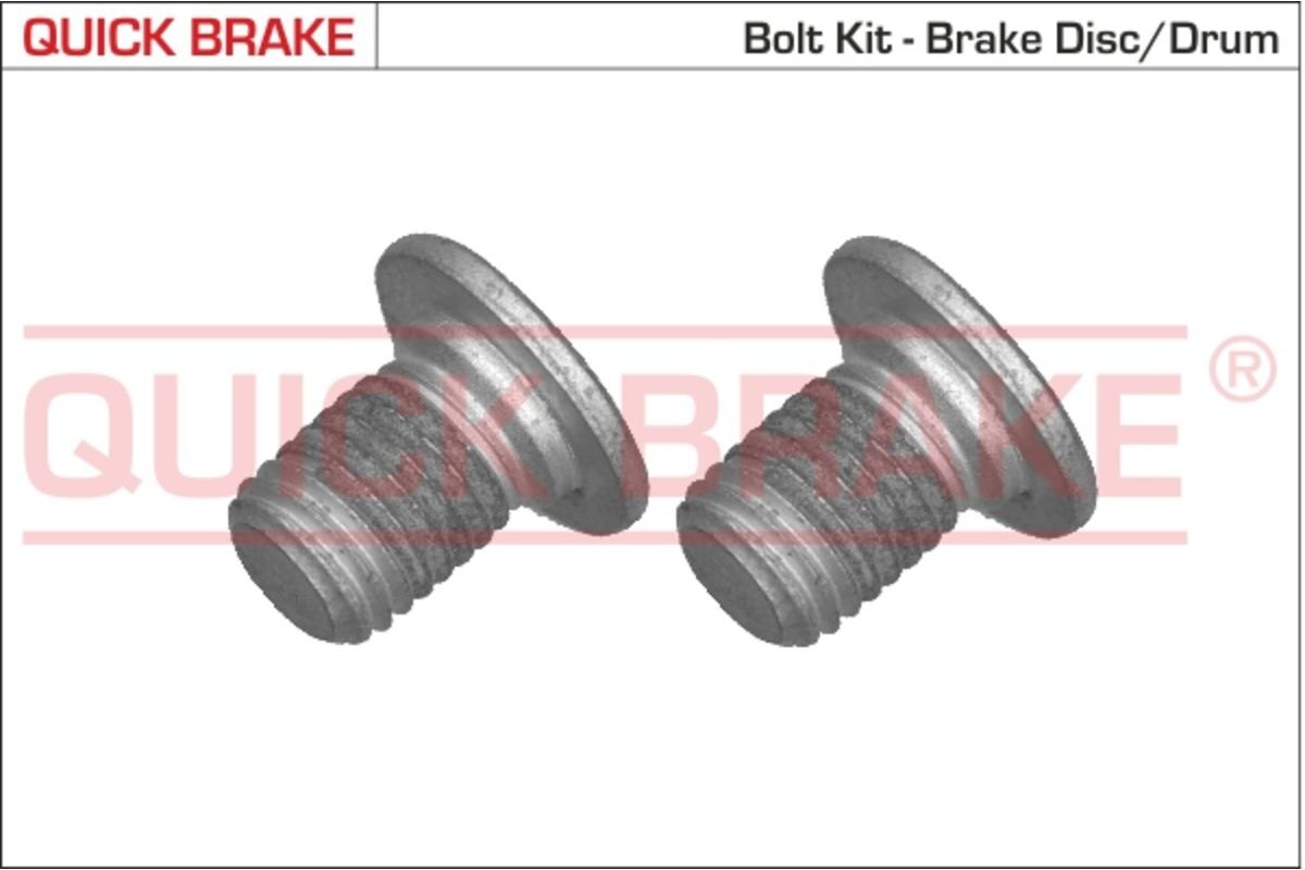 Schraube, Bremsscheibe QUICK BRAKE 11661K