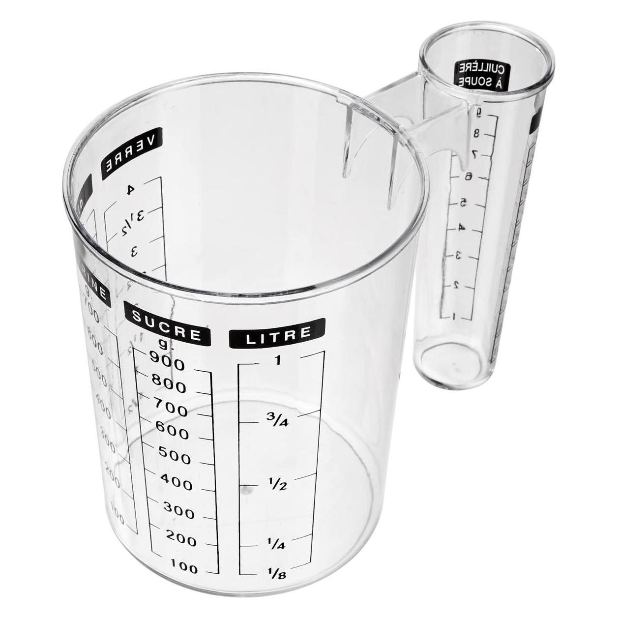 5Five Gefäss zur Messung mit zwei verschiedenen Lagern 1l (1000 ml) (44994405)