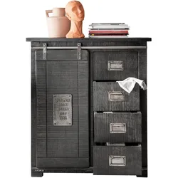 3S Frankenmöbel »Cosma« Massivholz Sideboard VIII grau