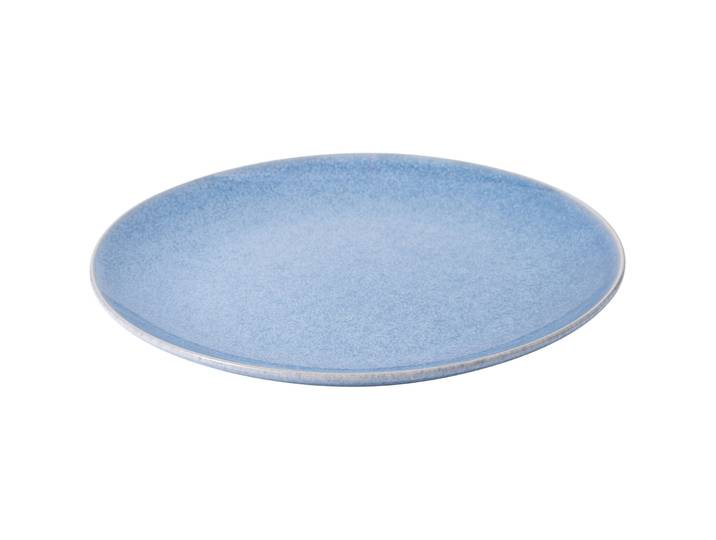 Teller flach Lorraine blau Stoneware D 27.3 cm