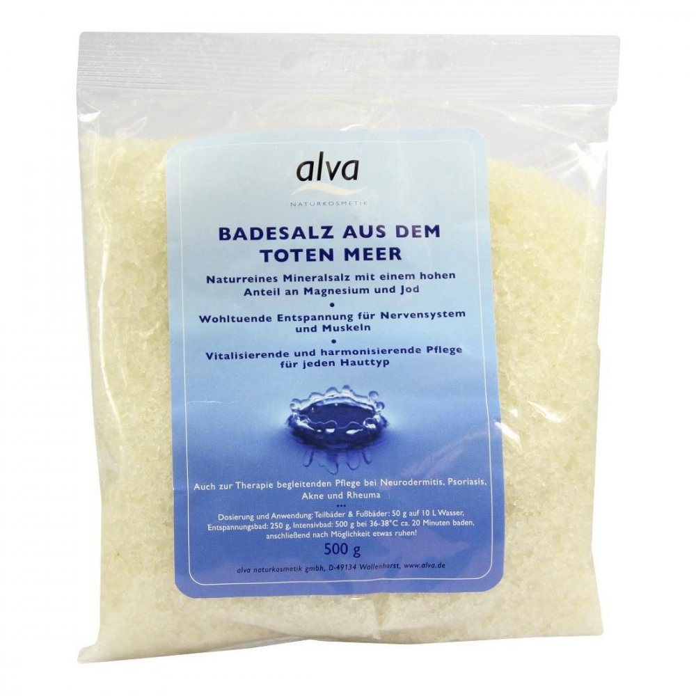 alva naturkosmetik GmbH & Co. KG Totes Meer Badesalz 01044531